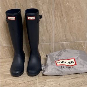 Hunter rain boots